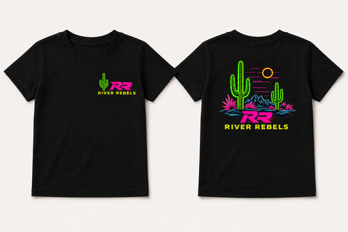 River Rebels Tee - Neon Desert