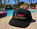 Neon Desert Foam Trucker Hat