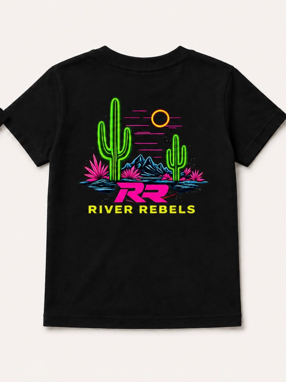 River Rebels Tee - Neon Desert
