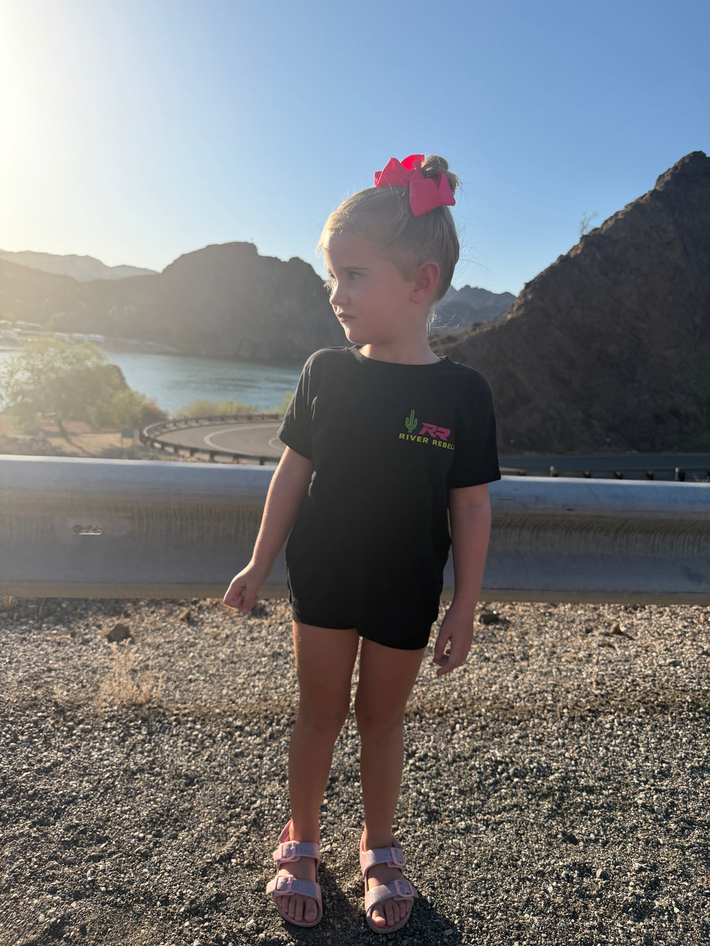 River Rebels Tee - Neon Desert